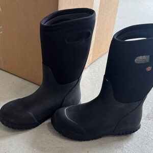 Bogs Kids Black Rain & Snow Boots